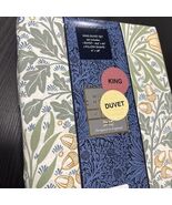 William Morris Oak And Willlow - Leaf Green King Duvet Set 3 ~New~ - $89.99