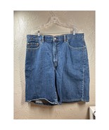 VTG Y2K Levi&#39;s 550 Jean Shorts Mens 3 Blue Relaxed Loose Fit Red Tab Den... - $46.19 CAD
