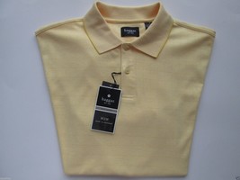 Haggar 333808 Work to Weekend Short Sleeve Men’s Polo T-Shirt Honey Suckle S $45 - £14.69 GBP