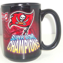 Tampa Bay Buccaneers Coffee Mug Super Bowl XXXVII 37 Black Cup Football ... - £15.91 GBP