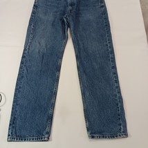 Levis 505 Men's Blue Cotton Denim Jeans Size W36 × L32 image 12