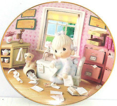 Precious Moments Plate Praise Lord Anyhow Hamilton Classic Collection Collector - £39.19 GBP