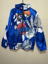 Members Only Exclusive Nickelodeon Windbreaker Jacket BLUE MULTI Mens  S... - $101.64