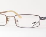 Ama 25009 002 Violet Clair / Bleu / Or Lunettes Uniques Memory-Flex 49-1... - $76.22