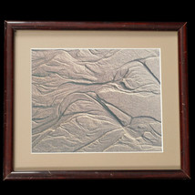 Framed 8 x 10 Original Photo Sand Script by Ronald S Croxto - £18.91 GBP