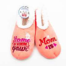 Snoozies Women&#39;s Slippers Home is Where Your Mom is Non Skid Soles  M-7/... - £10.08 GBP