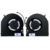 Cpu+Gpu Cooling Fan Replacement For Razer Blade 15 2021 Edition Rz09-0367 Series - £52.71 GBP
