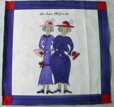 Red Hat Ladies...New Hat...Old Friends...Quilt Squares by Sandy Gervias - £23.59 GBP