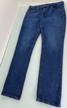 Mott &amp; Bow Boyfriend Jeans Women&#39;s 31X32 Stretch Dark Wash Denim - $53.67 CAD