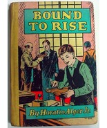 Horatio Alger Bound To Rise hardcover 1932 inscription Whitman Publishing - £7.99 GBP
