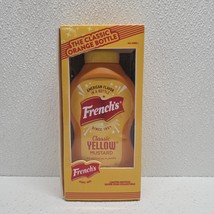 New French’s Classic Yellow 14 oz. UT Orange Bowl Orange Bottle Collectible - $27.48 CAD