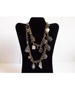 One of a kind genuine grey moonstone necklace  - £75.32 GBP
