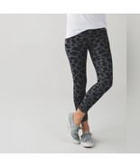 Lululemon High Times Pant Full-On Luxtreme Cherry Cheetah Dark Slate Bla... - $53.34 CAD
