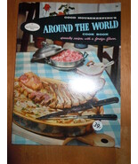 Vintage Good Housekeeping Around The World Cook Booklet 1958 - $5.41 CAD