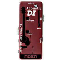 Moen MI-AC-DI Acoustic Guitar Direct Box with Volume MINI DI Effect Pedal - £47.05 GBP