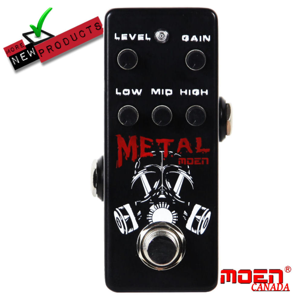 Primary image for Moen MI-MT Metal Madness Analog MINI Distortion Effect Pedal True Bypass