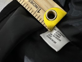 Calvin Klein Women's Black Rear Zip &Slit Pull-On Skirt Measured Waist 34" image 6