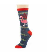 Basic Resources Ho Ho Ho Coll Women&#39;s Crew Socks 1 Pair Fa La La Mingo F... - $201.94 MXN