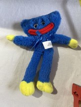 Huggy Wuggy  Plush doll figure Toy Blue &amp; yellow Stuffed Doll Poppy Play... - $19.75