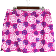 Tranquility Womens XL Skort Skirt Floral Medallion Pink Tennis Activewear  - £10.06 GBP