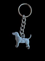 Key Chain 1991 Pewter Pointing Beagle Dog - £7.61 GBP