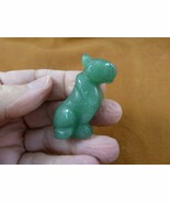 Y-CHE-582 Green aventurine CHEETAH cat gemstone stone figurine BIG CATS ... - €16,10 EUR