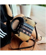 Handwoven Thai Krajood Bag – Eco-Friendly Handmade Purse | 9&quot;x6&quot; | Premi... - $627.74 MXN