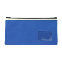 Pencil Case Osmer Polyester Jumbo Blue 35x18 1 Zip - £24.45 GBP