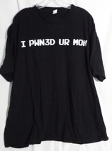 VTG I PWN3D UR MOM T Shirt  XXL Slim Fit PreOwned - $13.21