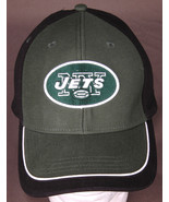 New York Jets Hat-3D Embroidered Logo-Hook &amp; Loop-NFL Apparel-Football-G... - £14.68 GBP