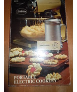 Vintage Sunbeam Mixmaster Mixer Portable Electric Cookery Booklet 1971  - $5.41 CAD
