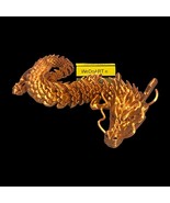 Articulated Copper color Dragon 3d print 24&quot; - 61 cm - $1,502.06 MXN