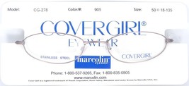 New Covergirl CG278 905 Light Purple Eyeglasses Glasses Frame CG-278 50-18-135mm - £8.92 GBP