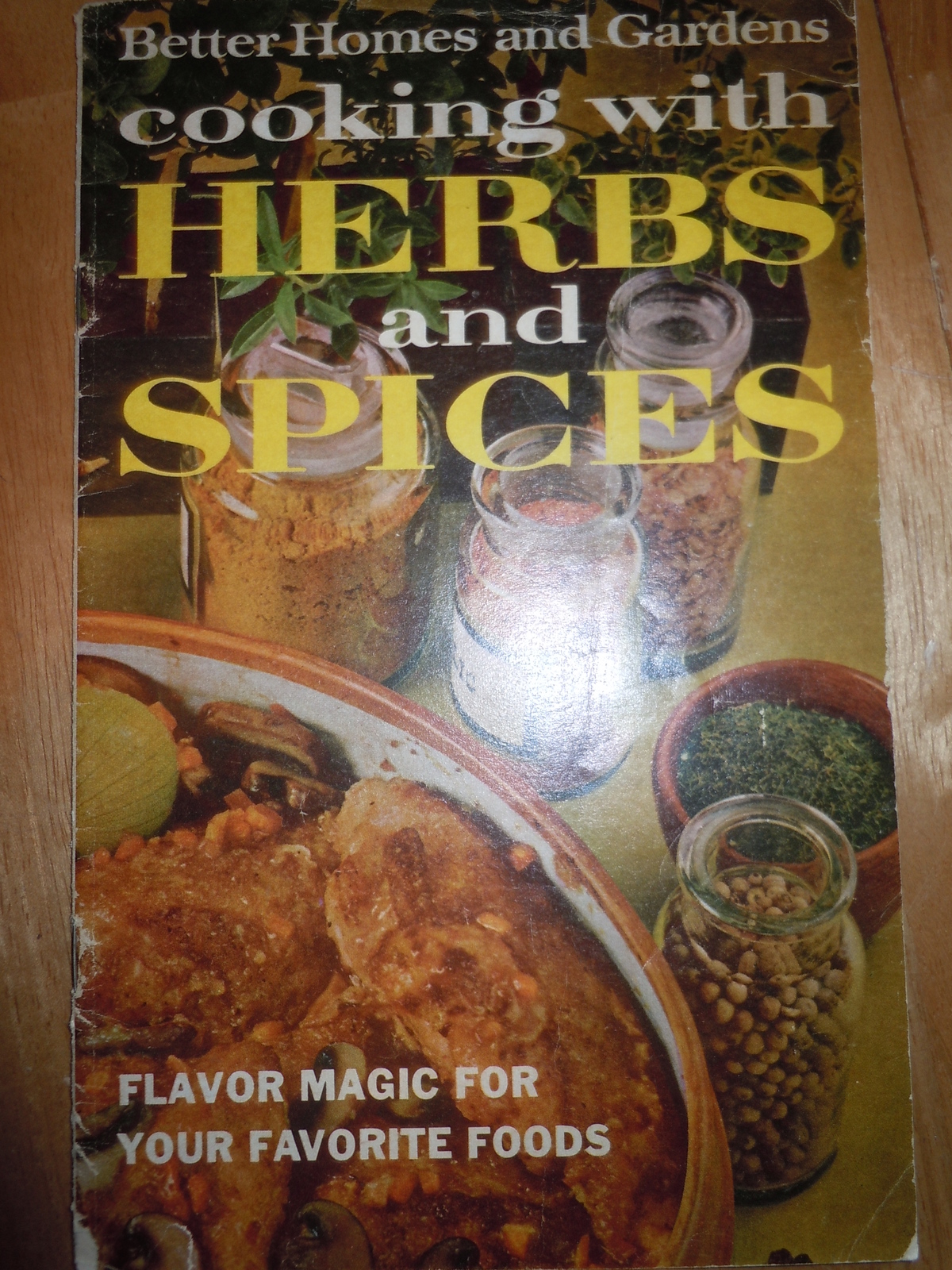 Vintage Better Homes and Gardens Cooking With Herbs and Spices 1967 - $3.99