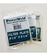 WELDING HELMET GLASS FILTER LENS PLATE 4-1/2&quot; X 5-1/4&quot; SHADE # 13 DARK Q... - $415.87 MXN