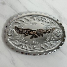 Vintage Flying Eagle Oval Belt Buckle - £15.49 GBP