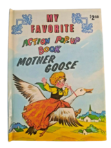 My Mother Goose Favorite Action Pop-up Book 1960&#39;s 70&#39;s Modern Promotions VTG - £2.92 GBP