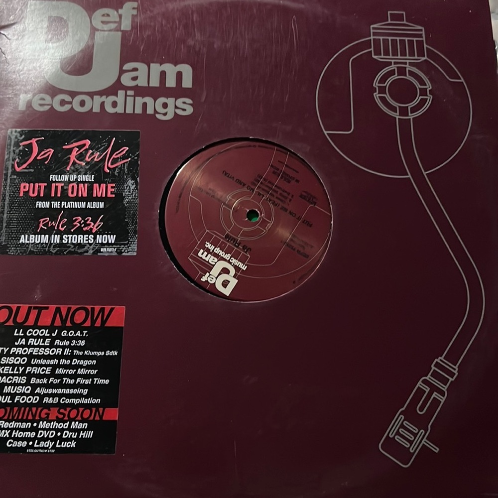LL Cool J~You and Me b/w Fuhgidabowdit~PROMO~Kelly Price~DMX~Wu Tang~ - $11.76
