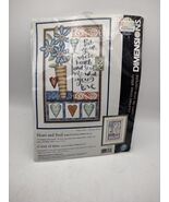 Dimensions ‘Heart And Soul’ Counted Cross Stitch Kit 2006 #35189 Hearts ... - €11,03 EUR