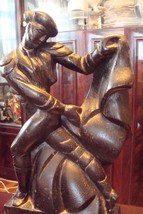 YASHA HEIFETZ 1960s Walnut Hand Carved Art Deco lamp -Base- Matador Orig... - $11,736.20 MXN