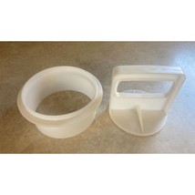 Tupperware 3.5&quot; Hamburger Press Used - $7.91