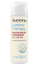 Aveeno Eczema Therapy Rescue Relief Treatment Gel Cream Fragrance-Free 5.0fl oz - £48.60 GBP