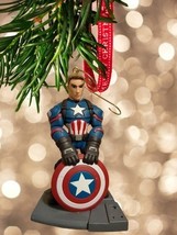Disney Infinity CAPTAIN AMERICA Action Figure Custom Holiday Ornament - $19.80