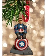 Disney Infinity CAPTAIN AMERICA Action Figure Custom Holiday Ornament - $363.68 MXN