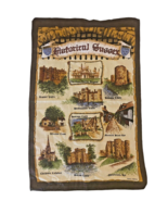 Historical Sussex Tea Towel England Great Britain Clive Mayor All Cotton... - $27.90