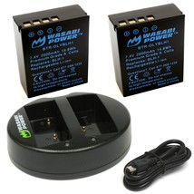 Wasabi Power Battery (2-Pack) And Dual Charger For Olympus Blh-1 (Fully Decoded) - £73.65 GBP
