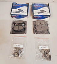 8 Qty. of Detroit Axle Rear Ceramic Brake Pads P-1033 &amp; P-1160 (8 Qty) - $60.08 CAD