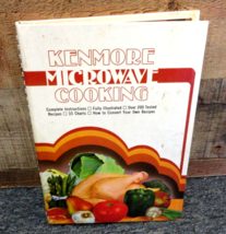 Sears Kenmore Microwave Cooking Spiral Hardcover Cookbook 1981 - £7.96 GBP