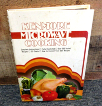 Sears Kenmore Microwave Cooking Spiral Hardcover Cookbook 1981 - £7.60 GBP