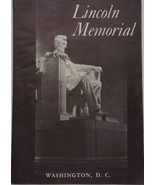 Vintage Lincoln Memorial Washington D.C. Brochure 1964 - $5.47 CAD